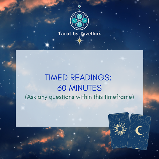 60 Minutes Timed Tarot Reading Session